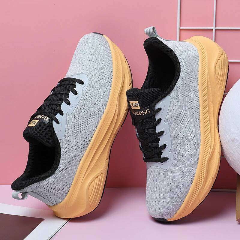 Autumn Hot Selling Lightweight Soft Womens Sports Wear-resistant Marathon Running Fashiona Daily Street Casual Shoes 26W0224