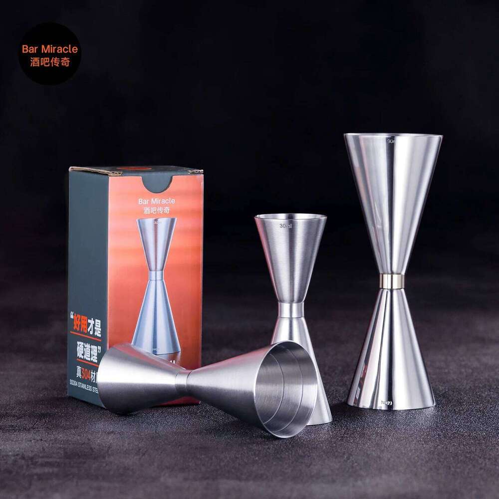 Japanese Style Stainless Steel Jigger 15/30/45/60/90ml Cocktail Measurement Bar Tool Essential for Mixology And Bartending