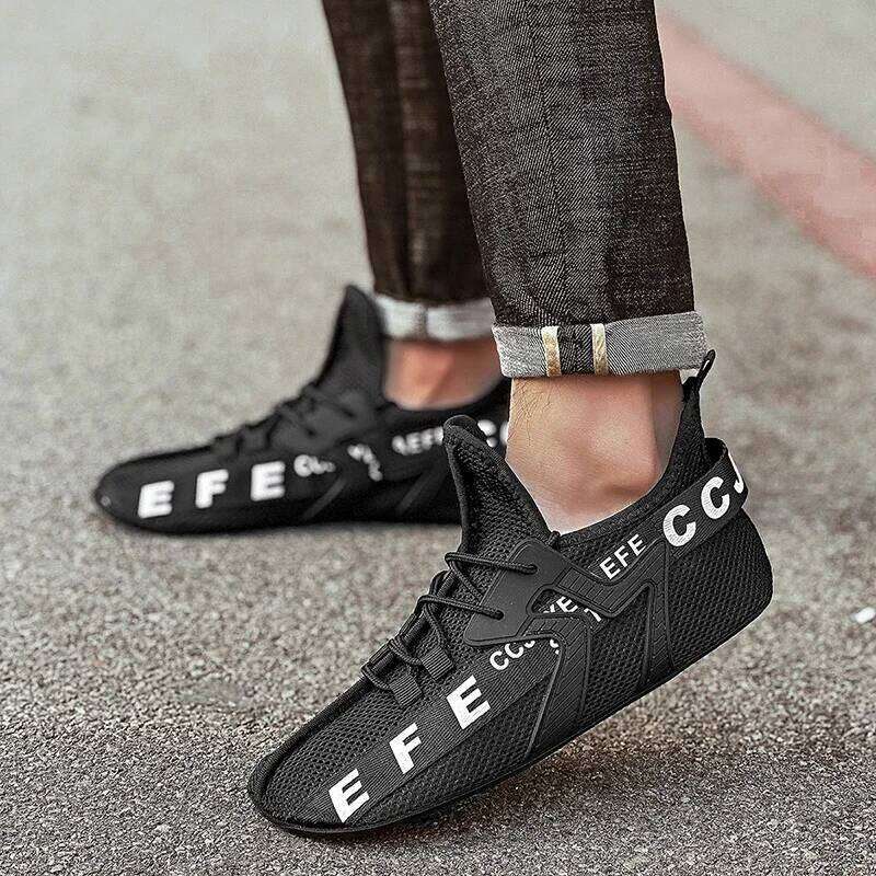 MAEDEF Men's Running Sneakers New Design Lightweight Sport Shoes Mesh Breathable Casual Shoe Man's Fashion Sneaker Soft Footwear