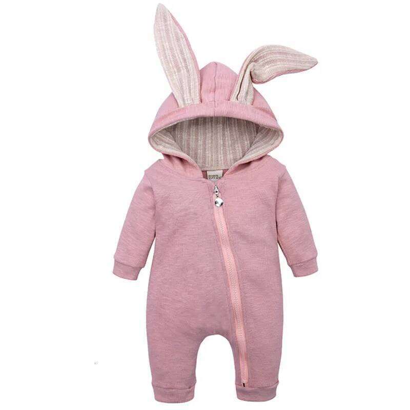 Rabbit Rompers For Girls Autumn Winter Infant Clothing Overalls Jumpsuit Halloween Costume Newborn Baby Boys Clothes 26H0224