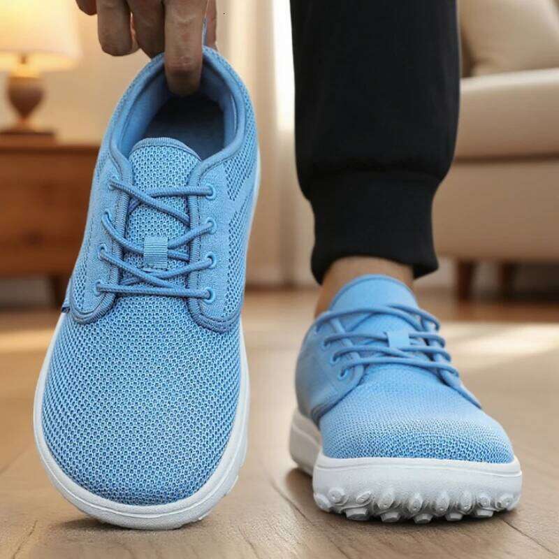 Men's Breathable Mesh Wide Toe Casual Comfortable Fitness Training Sneakers 2025 Shoes for Men with Free Shipping