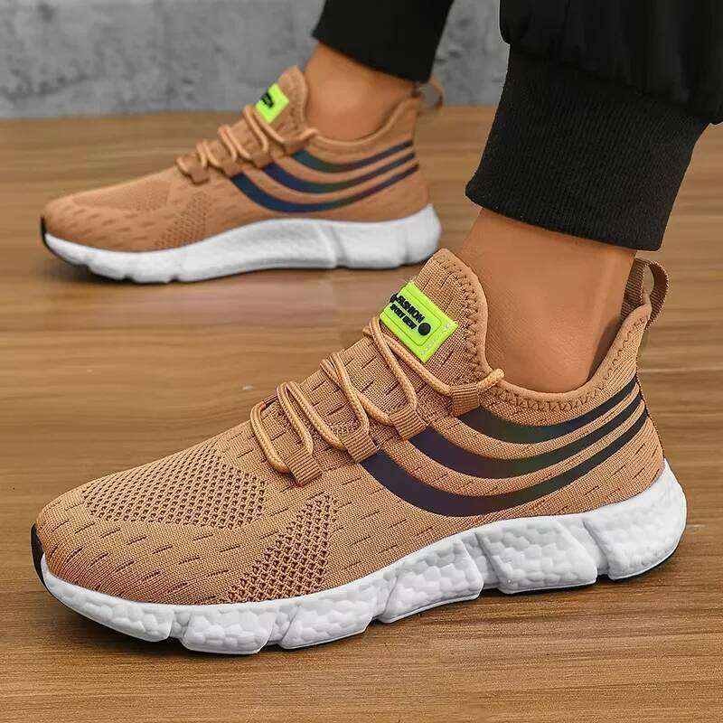 Men's High-quality Luxury Design Mesh Breathable Flat Track Field Running Basketball Tenis Masculino Shoes