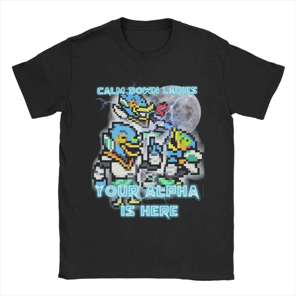 Calmati Signore, Il Vostro Alfa Ã¨ Qui Berdly Deltarune Magliette Da Uomo In Co…