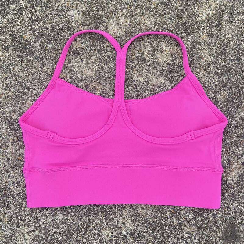 Y Shape Sports Bra Gym Workout Yoga Vest Top Women High Fitness Bralette Push Up Running Underwear With Chest Pad 26Y0224