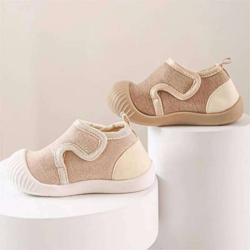 Winter Autumn Toddler Baby Soft Sole Plush Multiple Color Walking With Anti-Skid Outdoor Casual Kids Shoes Sneakers 26W0224
