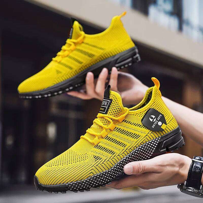 MAEDEF Sneakers Running Shoes for Men Lightweight High Quality Mens Designer Mesh Casual Lace-Up Outdoor Sports Tennis Shoe