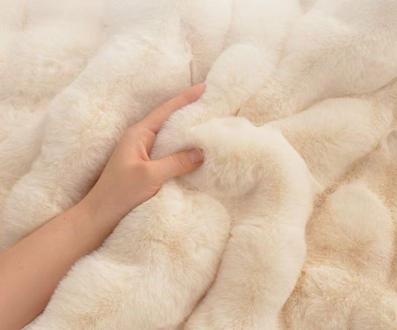 Pet Mat Cat Nest Warm Sleeping Mat Plush Dog Nest Mat Thickened Warm Mat Four Seasons Warm Cat Dog Floor Mat