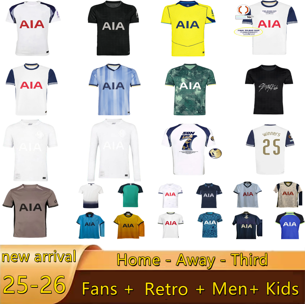 2025 2026 SPURSJerseys SON XAVI KOLO MADDISON KULUSEVSK WERNER RICHARLISO PERISIC VAN DE VEN DANJUMA fans 18 19 20 21 22 23 24 25 26 Tottenham VELIZ Football goalkeeper