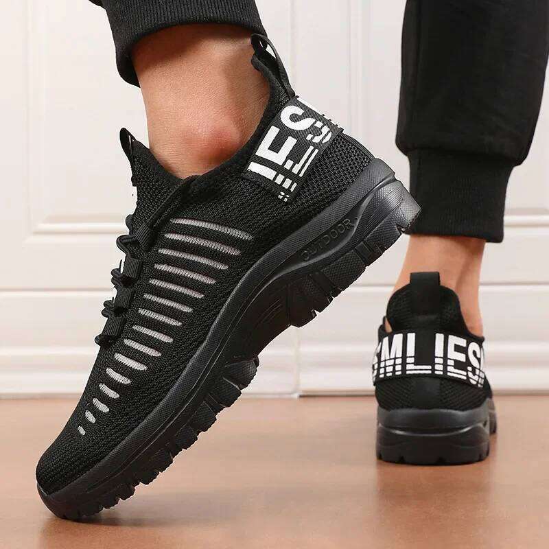 New Design Men's Lightweight Ultra-Breathable Walking ShoesTennis Sneakers Outdoor Trendy Running Fitness Shoes 2025