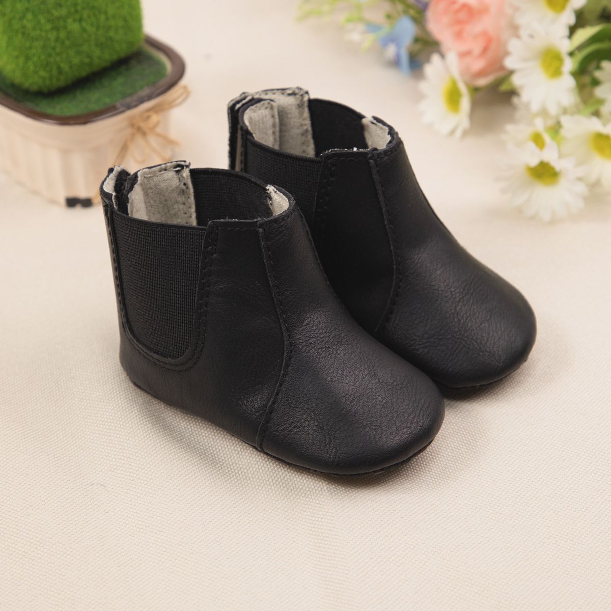 Fashion Infant Baby Snow Boots Winter Shoes cutefeet Waterproof Non-Slip Boy Girl Leather Shoes Kids Warm Newborn Toddler Outdoor Boots