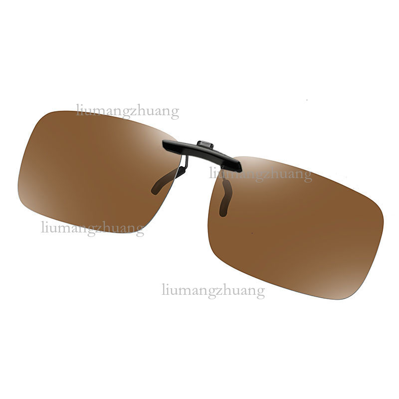 2026 Designer Fashion Ultra Light Clip Sunglasses New Trendy Myopia Polarized Glasses Outdoor Leisure Fishing Anti UV Adhesive Sunglasses Clip Wholesa