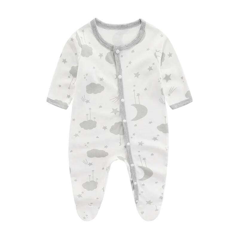 Newborn Girl Romper New Autumn and Winter CottonInfant Soft Onepiece Baby Boy Clothes 0 to 9 Months 26Y0224