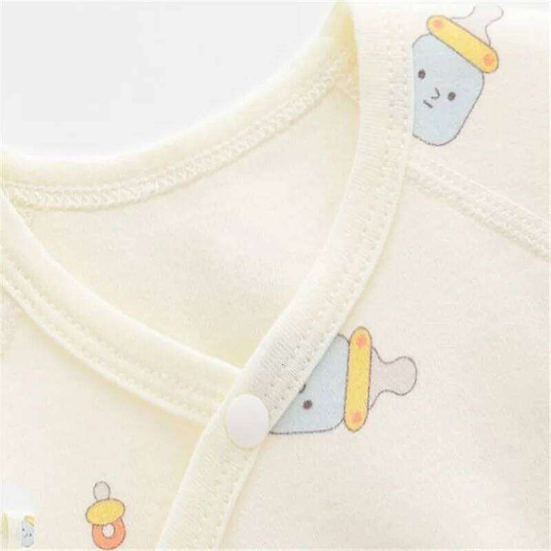 Cotton Newborn Baby Girl Boy Romper Print Infant Jumpsuit Casual born Clothes For Girls Boys Spring Autumn Clothing New 0-6M 26Y0224