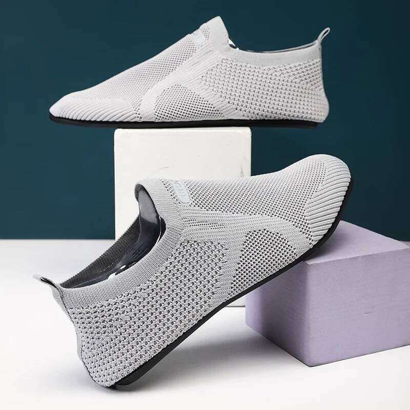 MAEDEF Summer New Comfortable Casual Men's Fashion Soft Sole Breathable Outdoor Flat Shoes for Men Light Sneakers