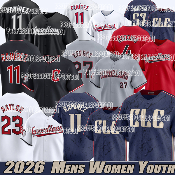 Clevelands Guardians Jersey 2026 city Custom Baseball Jerseys Jose Ramirez Shane Bieber Josh Naylor Tanner Bibee Brayan Rocchio Jersey
