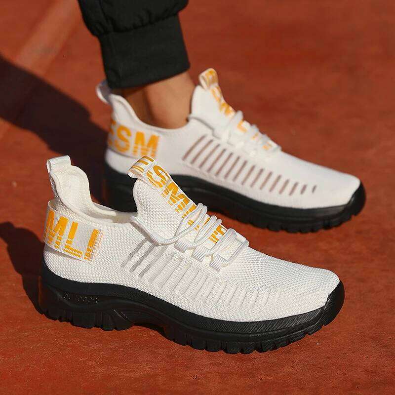 Running Lightweight Breathable Mesh Sneakers Jogging Gym Workout Mens Casual slip on Walking Shoes for Men