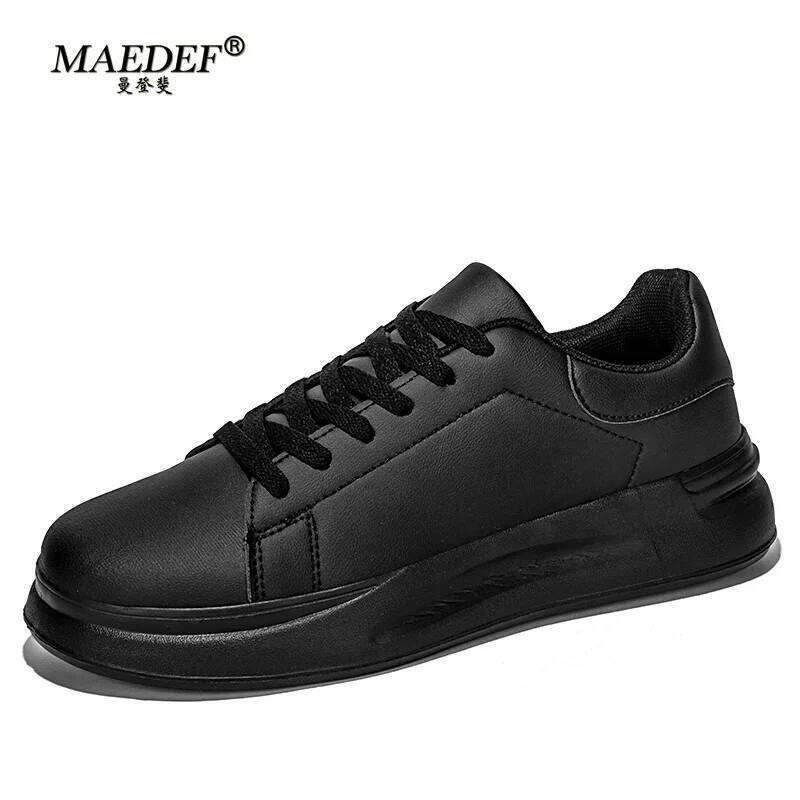 MAEDEF Causal Comfortable Non Slip White Walking Lightweigh Sneakers for Women Outdoor Sports Shoes