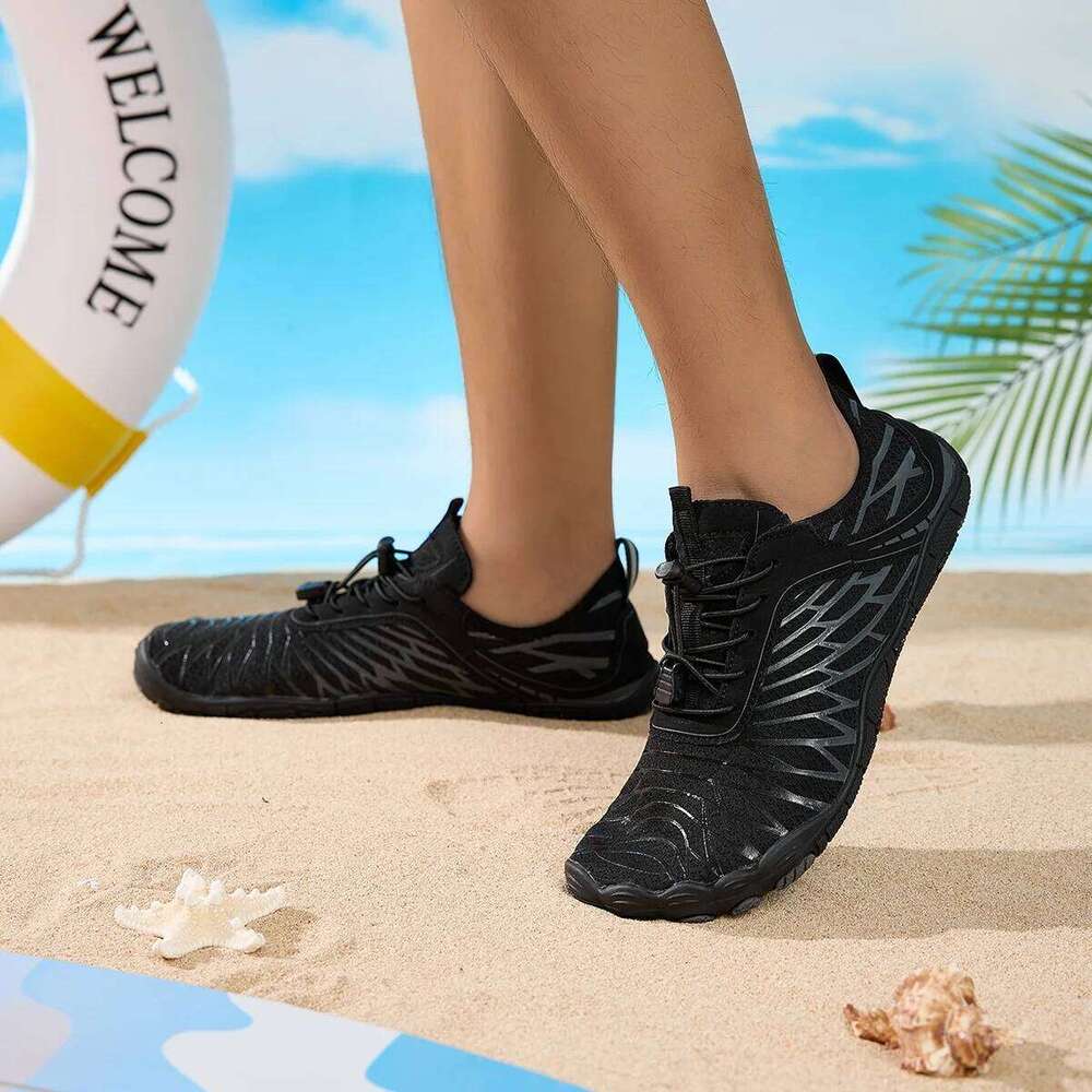 Women Men Aqua Shoes Beach Barefoot Water Sneakers Unisex Lightweight Quick Dry Outdoor Upstream Wading Swimming Fishing Shoe