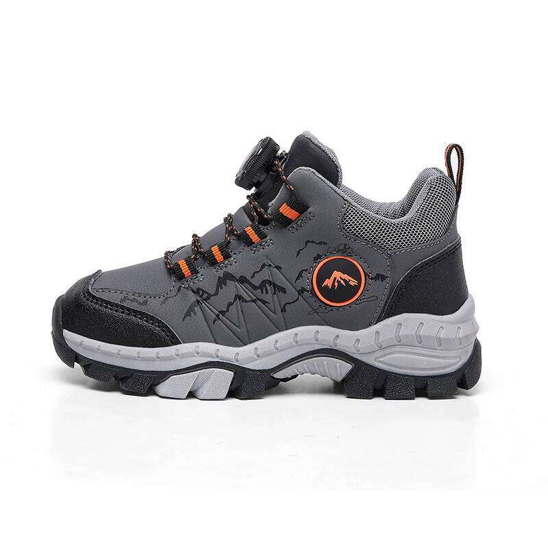 New Autumn Winter Hiking for Kids Non-Slip Outdoor Children Warm Mountaineering Trekking Climbing Sports Shoes Boys 26W0224