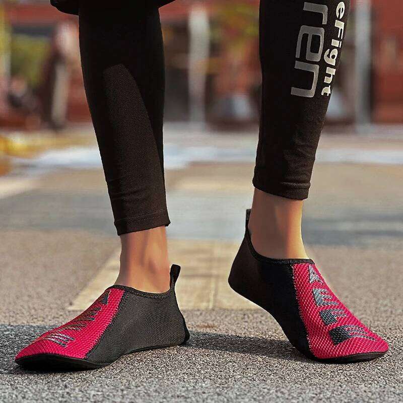 MAEDEF 2024 New Qiuck Drying Aqua Shoes Man Women's Water Shoe Barefoot Wading Sneakers Beach Anti-slip Swimming Couple Footwear