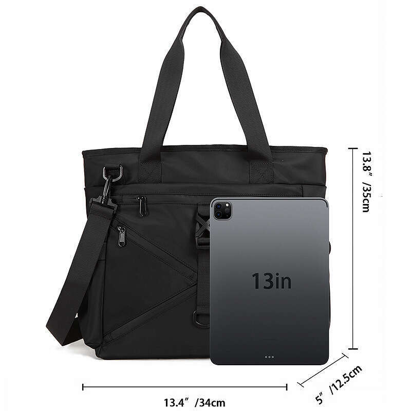 Hong Kong Style Unisex Ins Trendy Cool Workwear Student Tutoring New Cross Border Daily Commuting Single Shoulder Crossbody Bag High Quality Luxury Ba