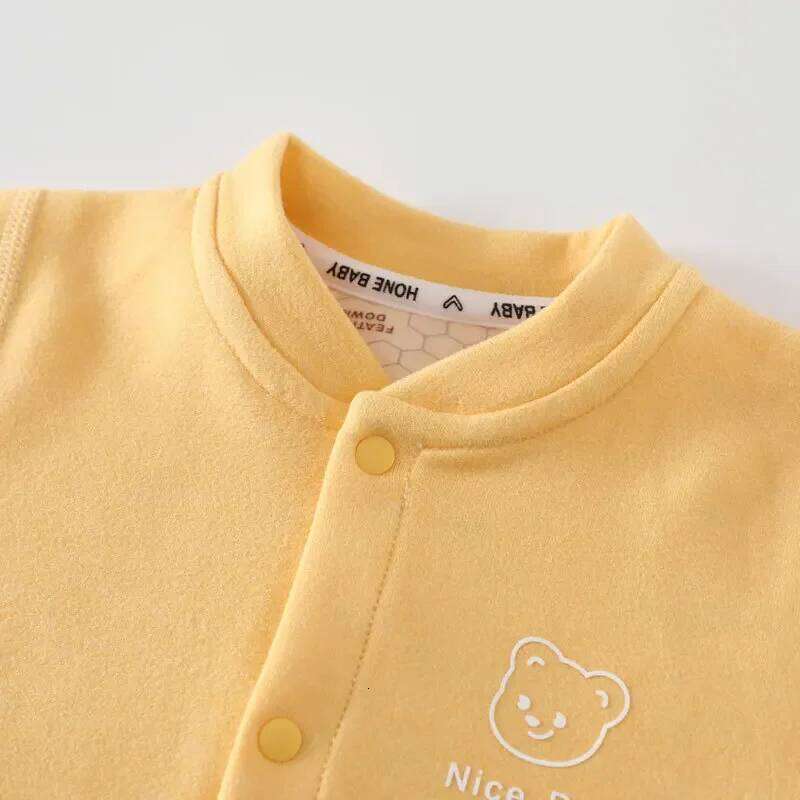 New Infant Daily Home Wear Bodysuit Spring Newborn Long Sleeve Romper 0-2Y Baby Girls Boys Print Soft Clothes 26H0224