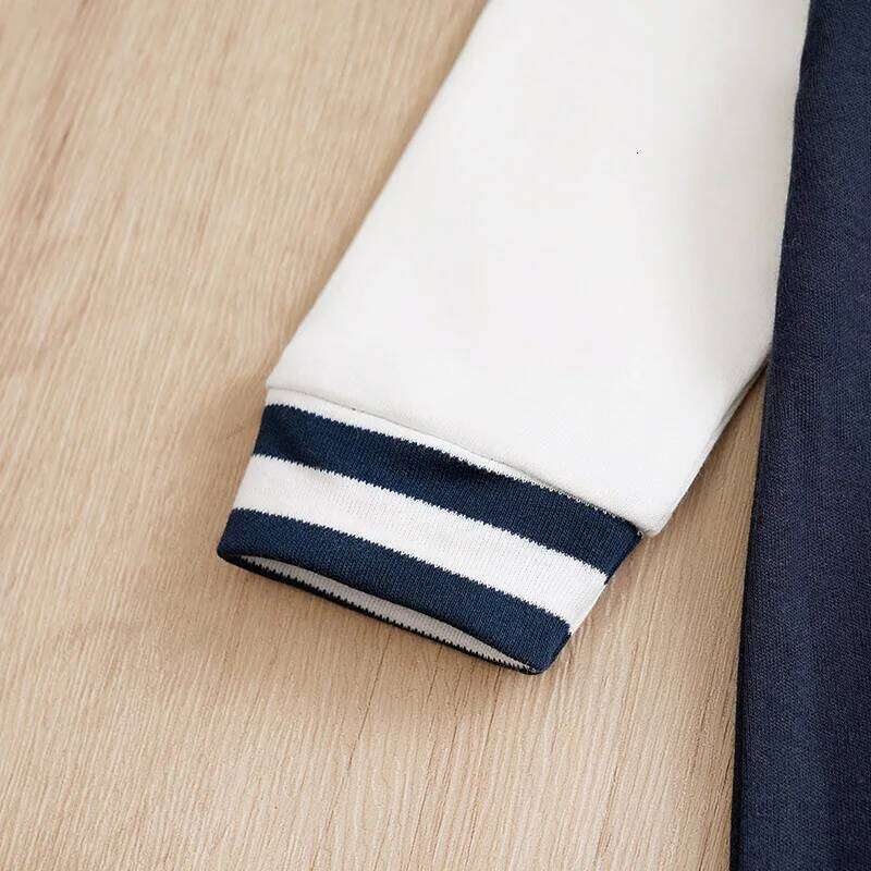 Newborn Baby Baseball 0 3 6 9 12 Months Boston Cotton Long Sleeve Footies Toddler Boy Clothes Kids Jumpsuit Pyjama Bebe 26Y0224