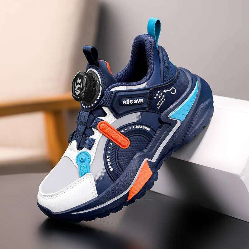 Luxury Children Fashion Autumn Platform Kids Casual Sneaker 4 To 12 Years School Running Boys Sports Shoes 26W0224