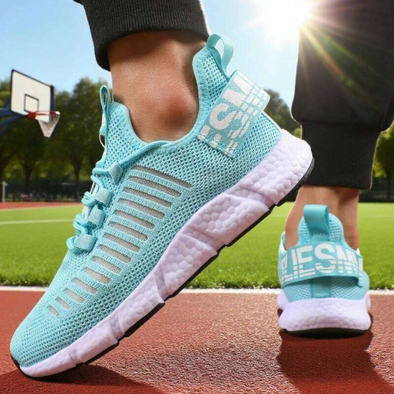Men Running Shoes Classic Mesh Design Breathable Comfortable High Quality Casual Shoe Trendy Versatile Training Lace Up Sneakers