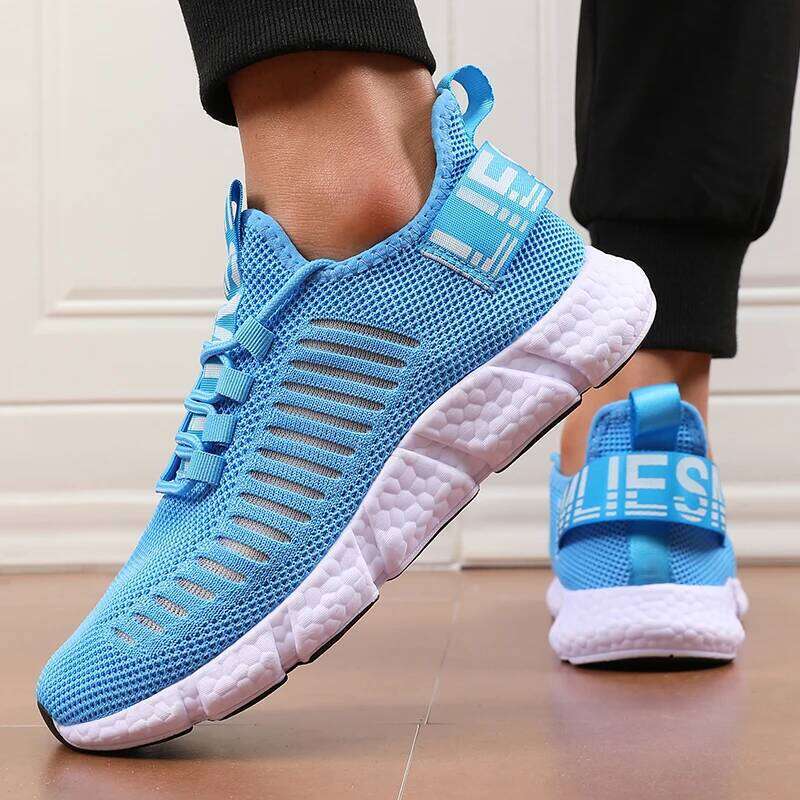 New Men's Sports with Cushioning Mesh Speculative Stage Hiking Anti Slip Comfortable Lightweight Gym Training Shoes