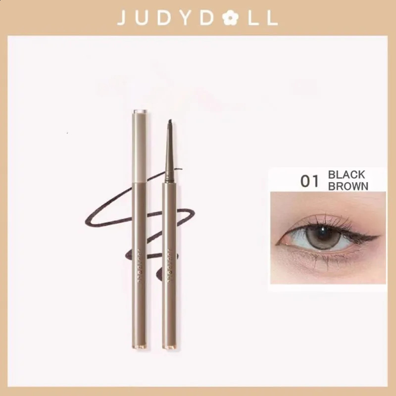 Judydoll Slim Gel Eyeliner Precisely Depicted Eyeliner Gel Pen Smooth Waterproof -Rubbing Long-Lasting Non-Smudge 260203