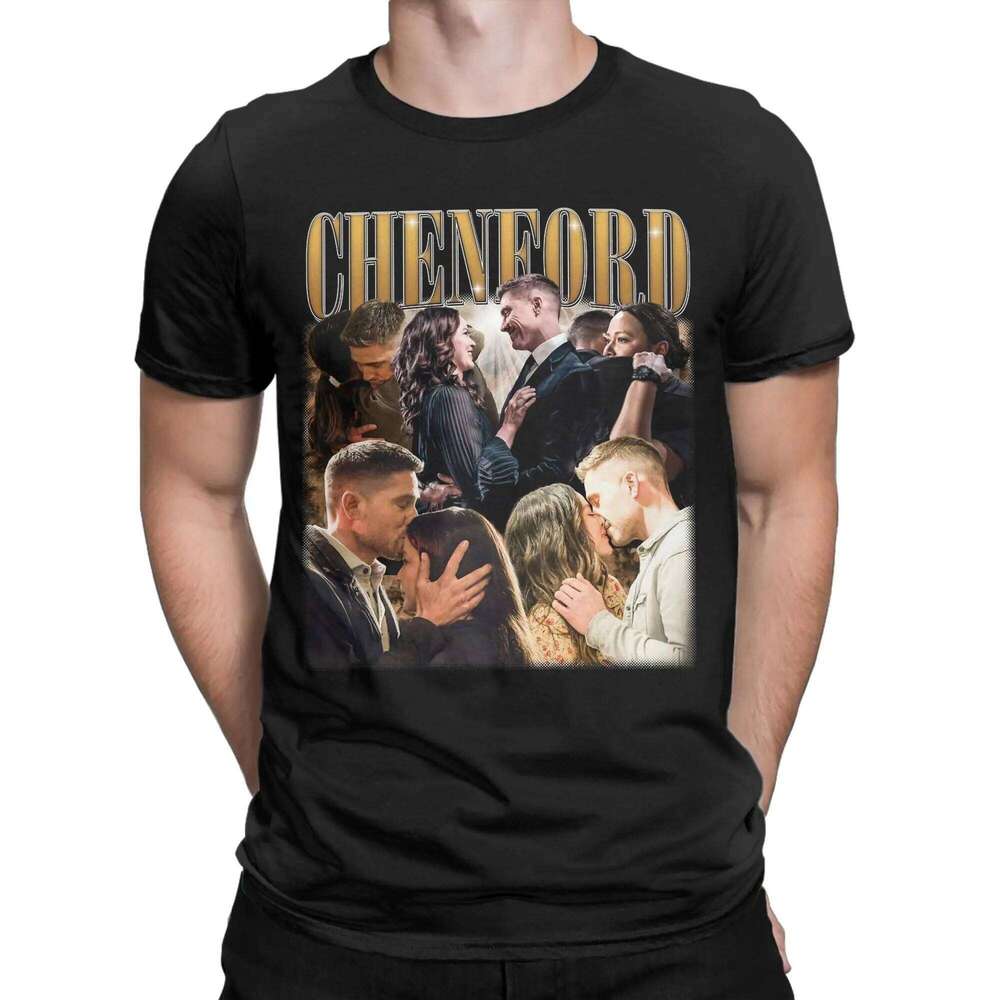 Men T-Shirts Chenford The Rookie Fashion 100% Cotton Tee Shirt Short Sleeve T Shirts Crew Neck Tops Plus Size H260224