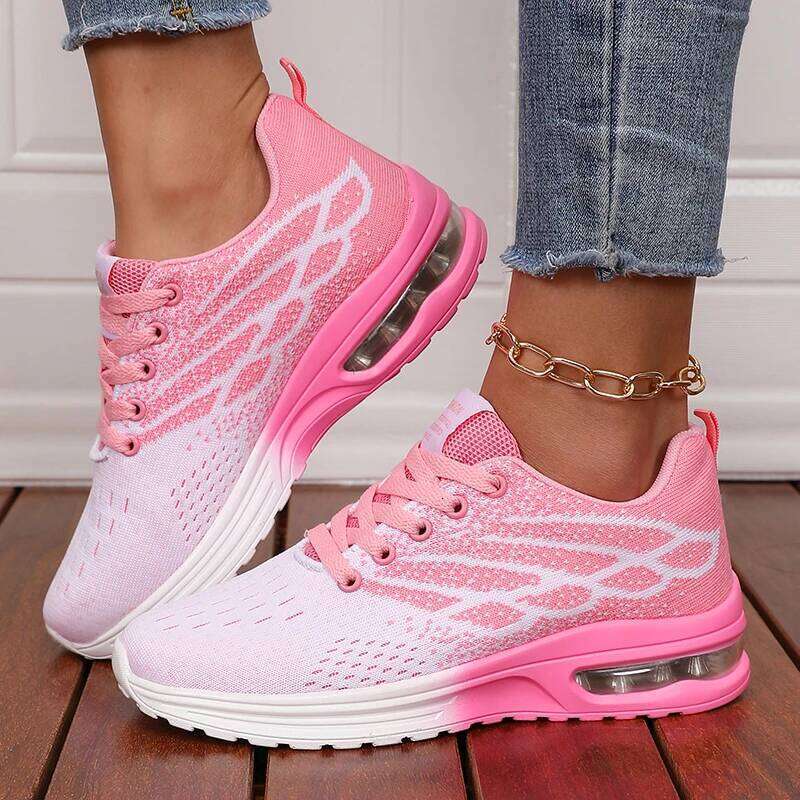 MAEDEF Running Breathable Mesh Sneakers Non Slip Lightweight Soft Sole Walking Shoes for Women Outdoor Gym Casual