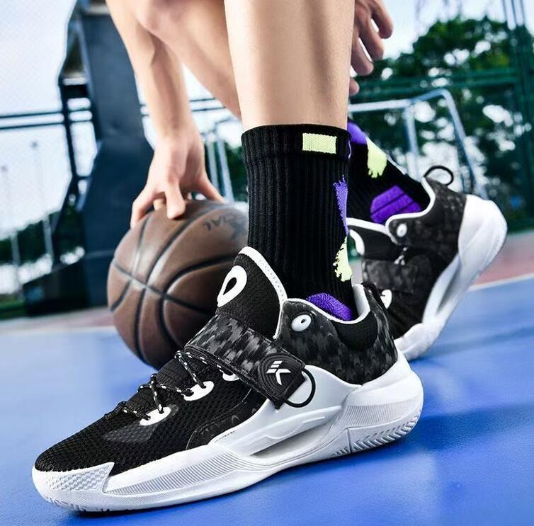 Shuihua 6th generation basketball neaker are anti slip breathable shock-absorbing suitable for teenagers and students in practical sports Z 1.8-8