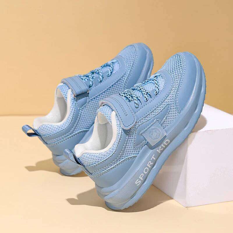 New Kids Sneakers Summer Breathable Light Student Training Fashion Child Walking Casual Boys Girls Running Shoes 26W0224