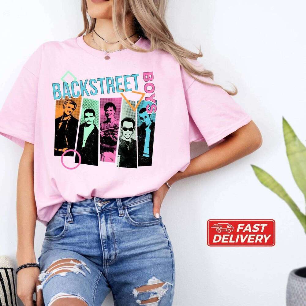 Music Bring Memory Back Street Men Women Boys Girls 7 T-Shirt, Backstreet Boy Band, BSB Rock Shirt, Vintage Pop Shirt C260224