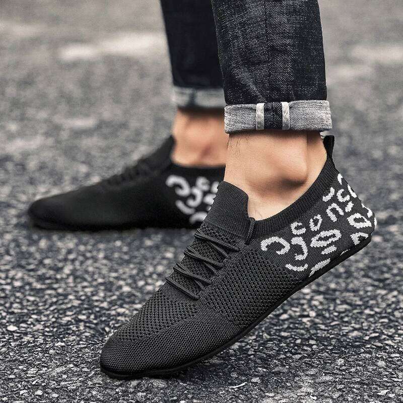 MAEDEF New Lace Up High Quality Fashion Outdoors Lightweight Flats Male Walking Breathable Mesh Casual Loafers Summer Mens Shoes