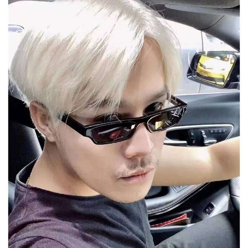 Small Rectangle Sunglasses Women New Retro Square Narrow Frame Sun Glasses Trendy Vintage Streetwear Eyewear UV400 26W0224