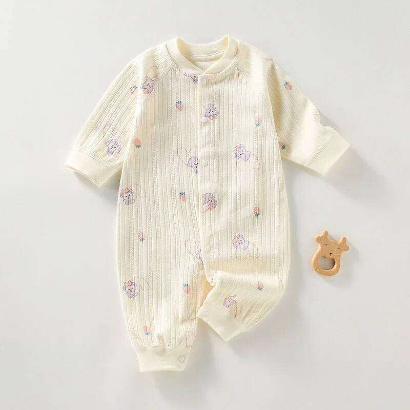 Baby Girls Boys Bodysuit & Long Sleeve Newborn Outfit for Outdoor Clothes Spring Autumn Summer 26Y0224