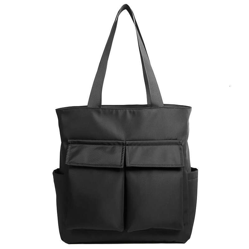 Canvas Vintage Large Capacity Handbag Unisex Casual Travel Bag Korean Style Ins Workwear Style Tutoring Bag High Quality Luxury Bag