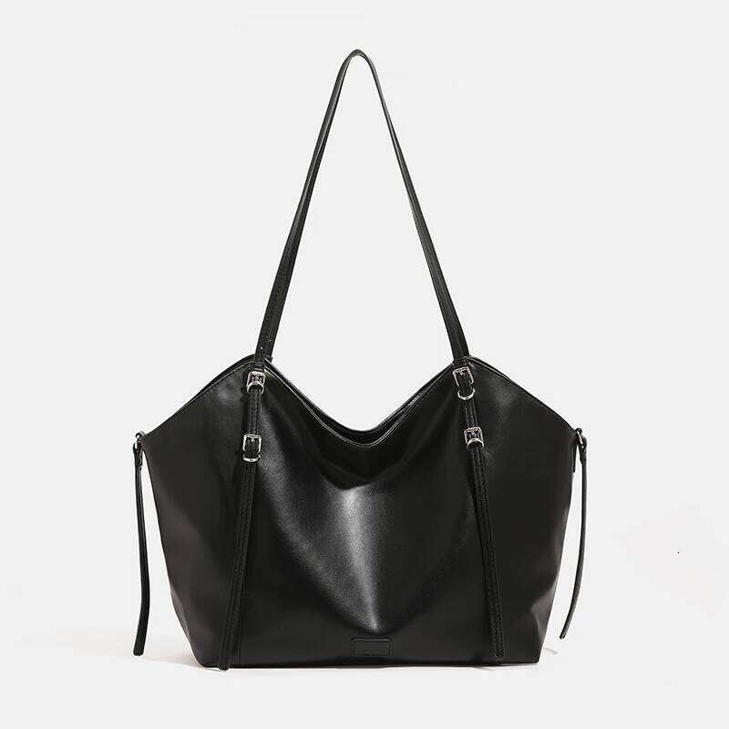 England StyleTote Bags For Women Luxury Handbag Purse 2024 New In PU Button Decoration Large Capacity Underarm Shoulder Z260224