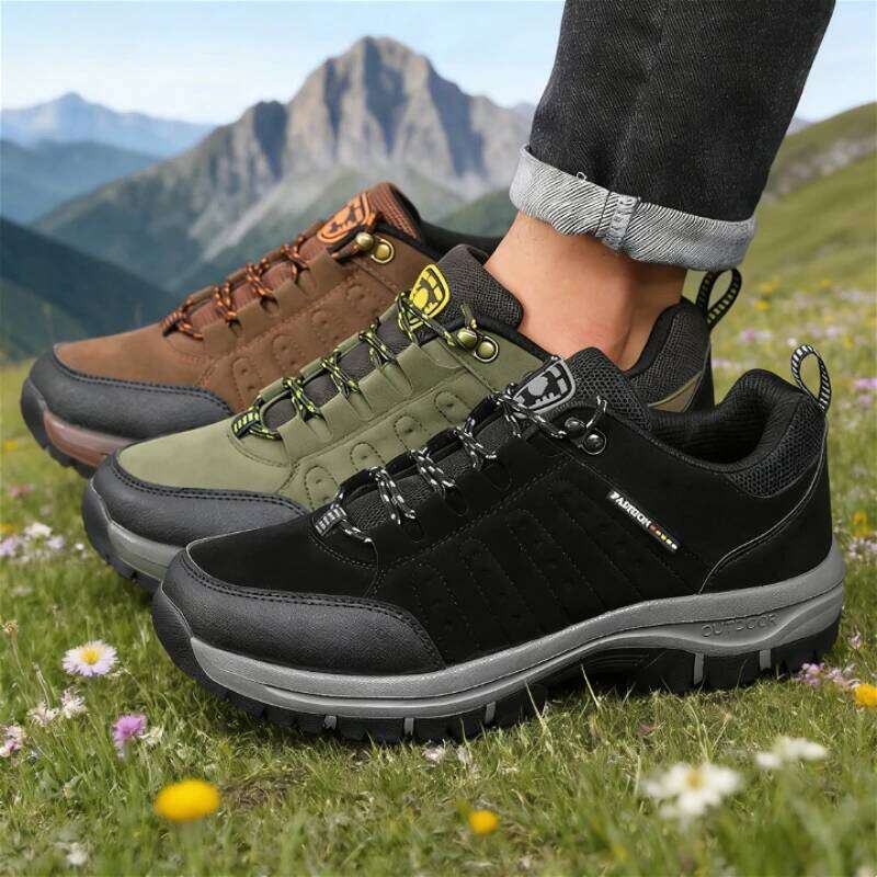 for Men Waterproof Outdoor Low-top Hiking Boots Non-slip Trekking Shoes Walking Male Sneakers New Zapatillas Hombre
