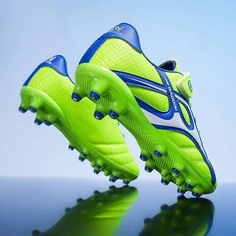 Kids Indoor Professional Boys Football Field Boots TF/AG Society Cleats Soccer Shoes Sneakers Fast Match 26W0224