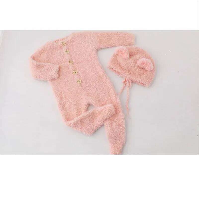 Newborn romper photography props,baby handmade bear clothes for baby shoot 26H0224