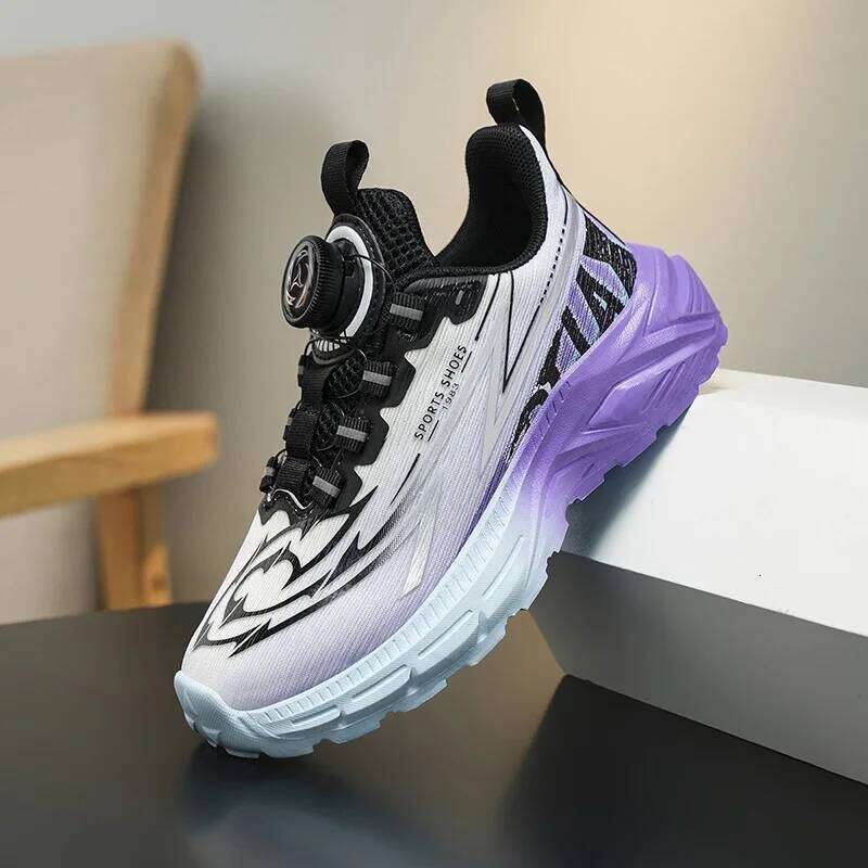 new Girls' autumn and winter sports anti slip leather surface elementary school students' spring outdoor shoes middle-aged 26W0224