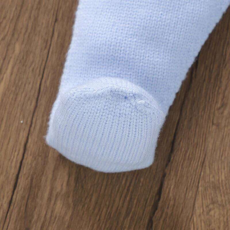 Baby Clothes Set Knit Newborn Girl Boy Long Sleeve Pullover Pants 2PC Fashion Solid Warm Infant Sweater Trousers Leggings Autumn 26Y0224