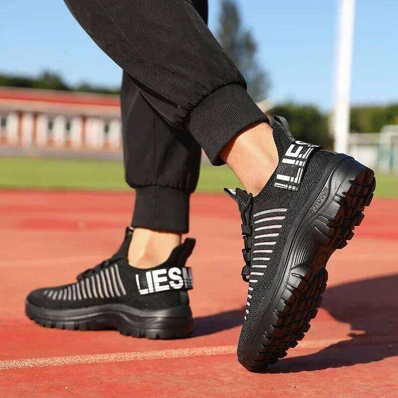 Men's Running Comfortable Correction Arch Support Breathable Mesh Straps Casual Gym Training Travel Sports Shoes