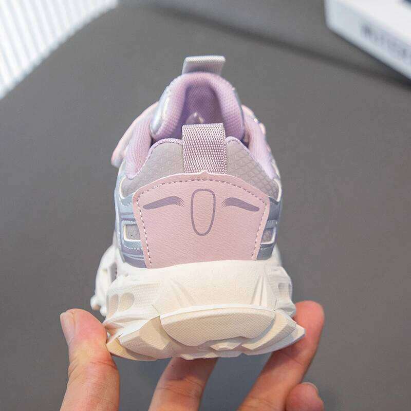 Spring Sport For Children Trend Fashion Teenager Kid's Sneakers Ergonomics Boy's Girl's Running Shoes Casual Footwear 26W0224