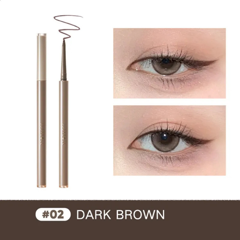 Judydoll Slim Gel Eyeliner Precisely Depicted Eyeliner Gel Pen Smooth Waterproof -Rubbing Long-Lasting Non-Smudge 260203