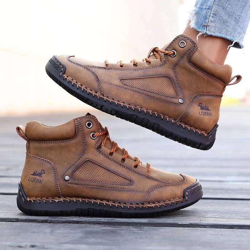 Boots for British Style Retro Anti Slip Loafers Casual Soft Soled Women Nude BootsSpring Autumn Comfortable Women's Shoes